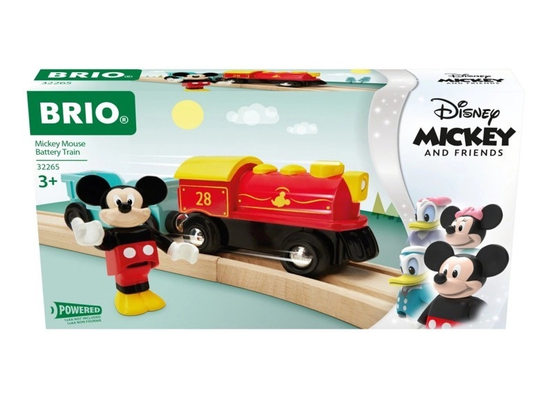 Brio World Vlak na baterie Myšáka Mickeyho