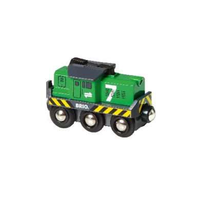 Brio 33214 Elektrická lokomotiva zelená