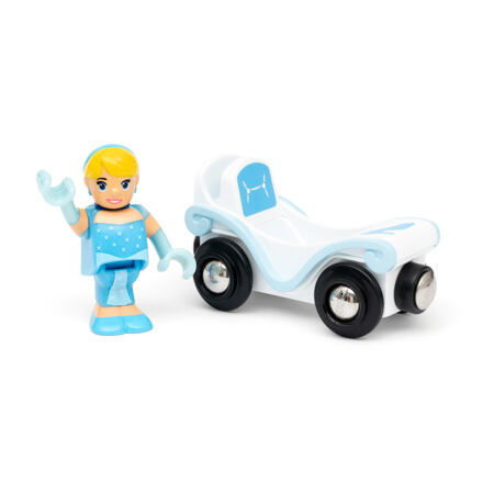 BRIO Disney Princess Popelka a vagónek