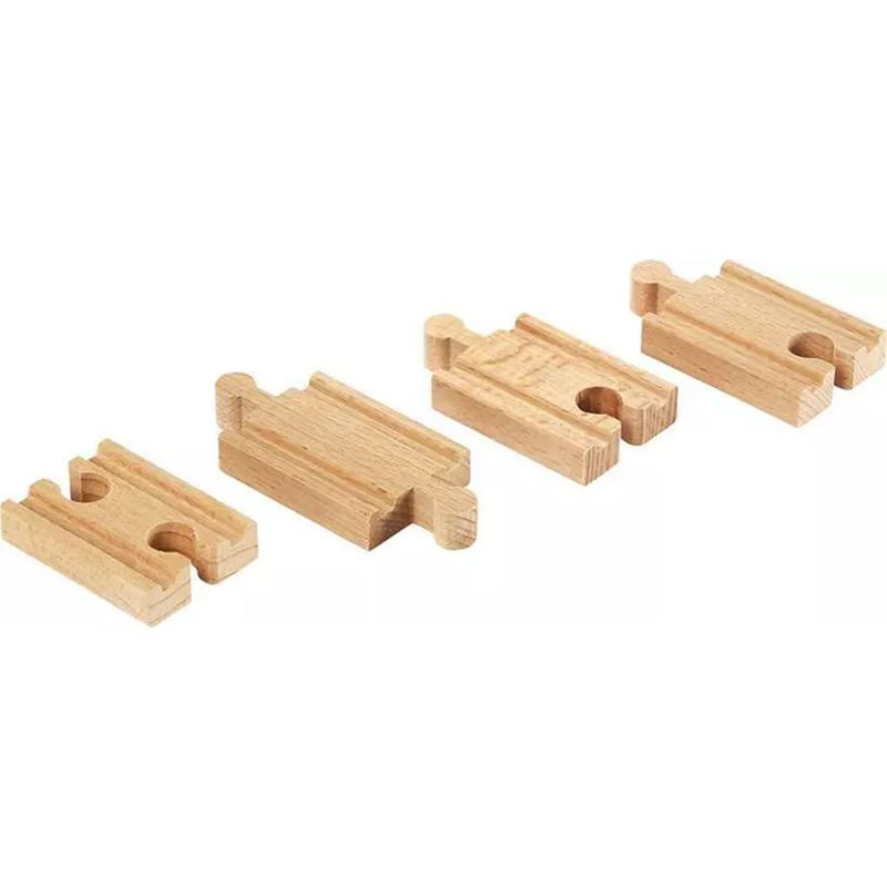 Brio 33333 Mini koleje rovné, spojky, 54mm, 4 ks