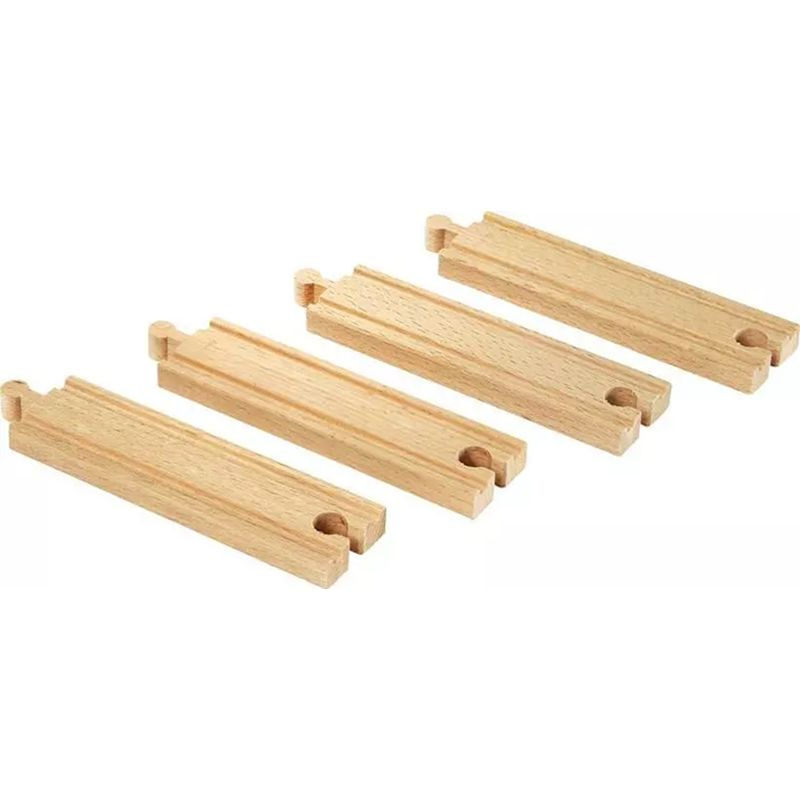 BRIO Střední koleje rovné, 144 mm, 4 ks