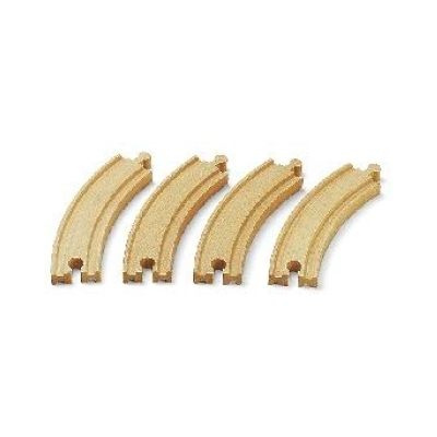 BRIO Dlouhé zatáčky, 170 mm, 4 ks