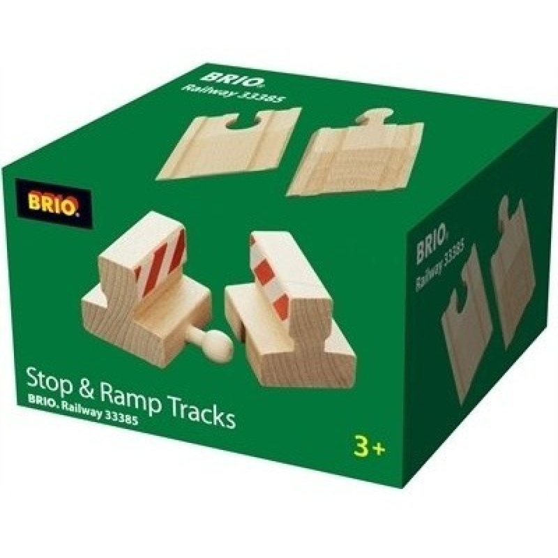 Brio 33385 Zarážka pro slepou kolej, 4 díly
