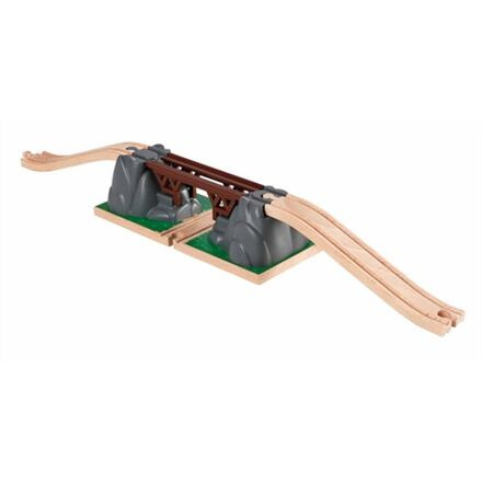 Vláčkodráha most - Železniční padací (Brio)