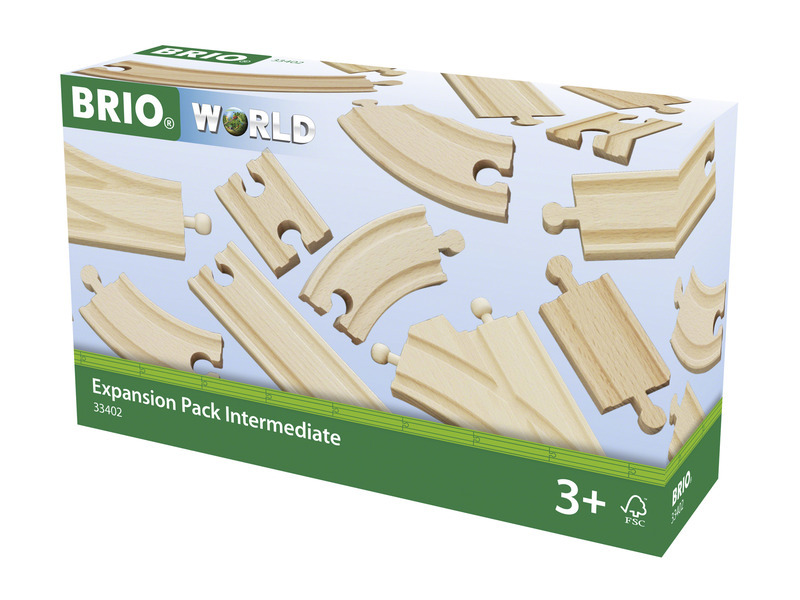 Brio 33402 Set kolejí 16 dílů