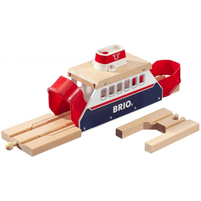 Vláčkodráha trajekt - Elektrický se světlem a zvukem (Brio)