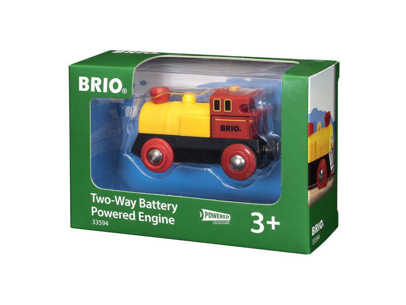 Brio 33594 elektrická lokomotiva obousměrná žlutá