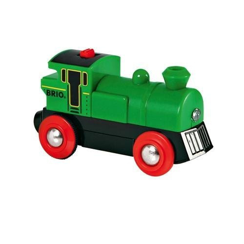 Zelený parní vlak