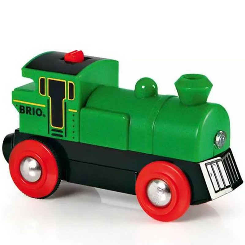 Zelený parní vlak