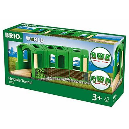 Vláčkodráha tunel - Flexibilní zahnutý (Brio)