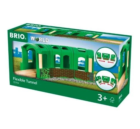 Vláčkodráha tunel - Flexibilní zahnutý (Brio)
