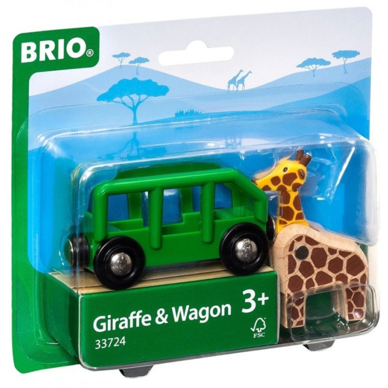 Brio 33724 žirafa a vagón