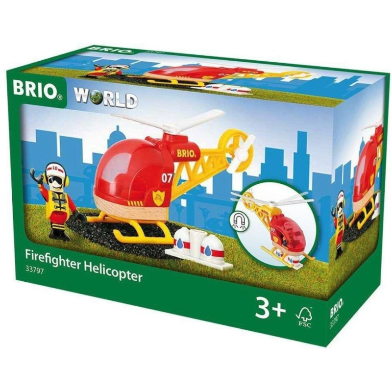 Brio 33797 vrtulník hasiči