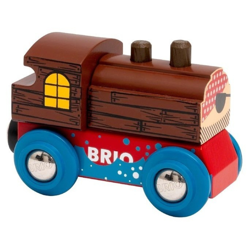 Brio 33841 skvělá sbírka lokomotiv - pirát