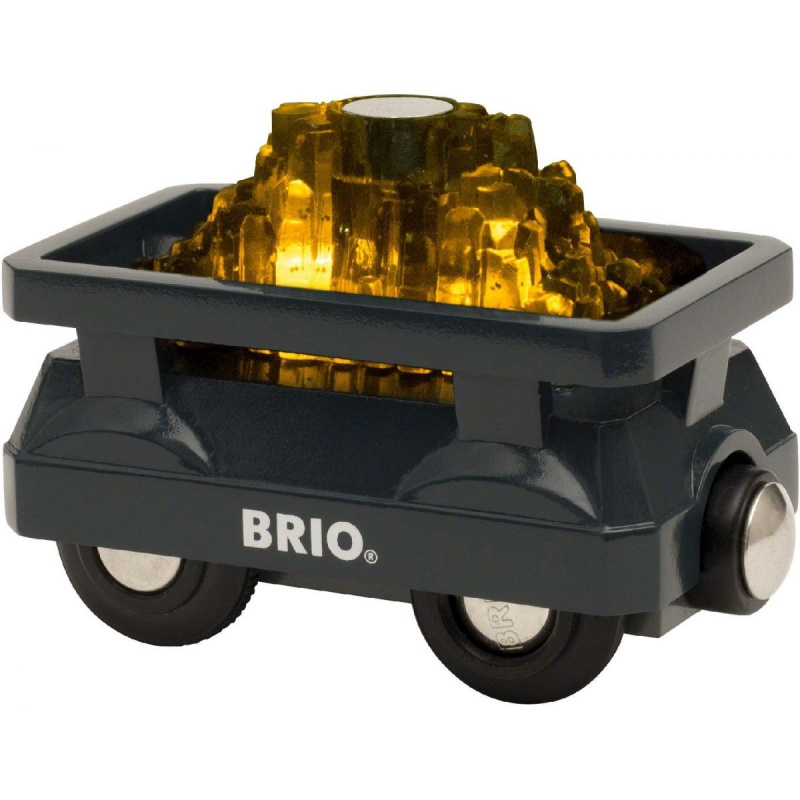 Brio World 33896 Svítící vagón se zlatem