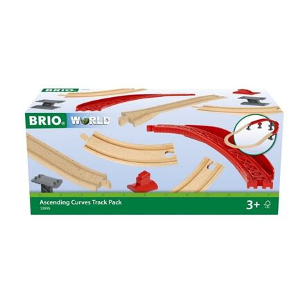 Vláčkodráha set kolejí - Víceúrovňový stoupající (Brio)