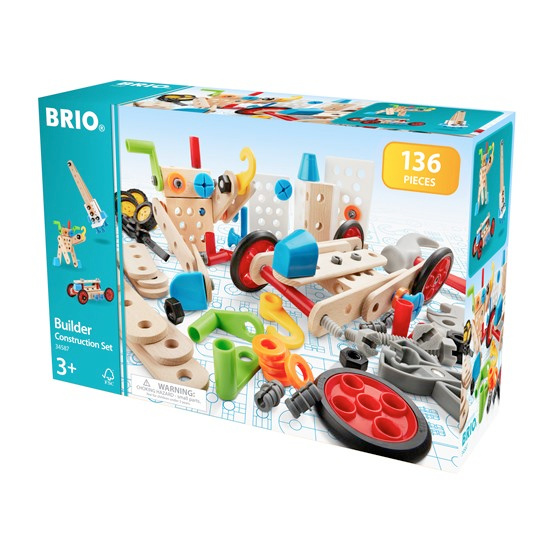 Stavebnice montážní - Builder konstrukční set 136ks (Brio)