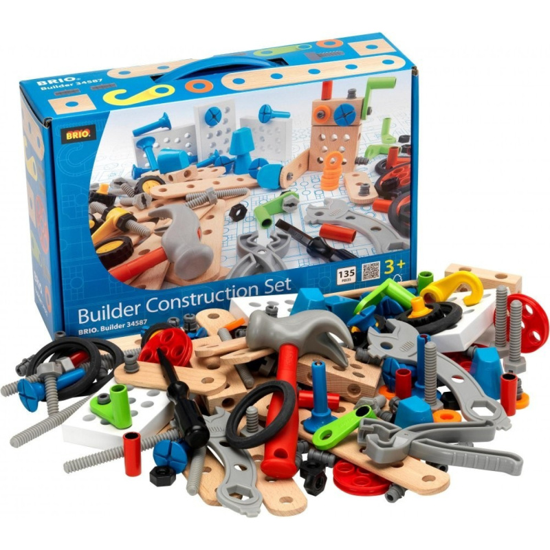 Stavebnice montážní - Builder konstrukční set 136ks (Brio)