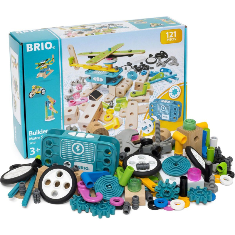 Brio Builder - stavebnice sada s motorem