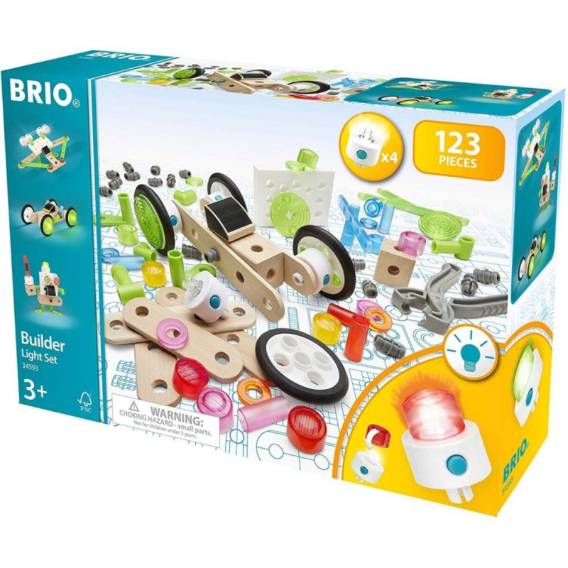 Brio 34593 Stavebnice Brio Builder světelná sada