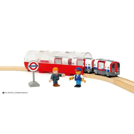 Vláčkodráha vláček - Londýnské metro s tunelem (Brio)