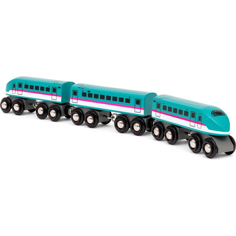 Vláčkodráha vláček - Edice světové vlaky, Schinkansen Hayabusa E5 (Brio)