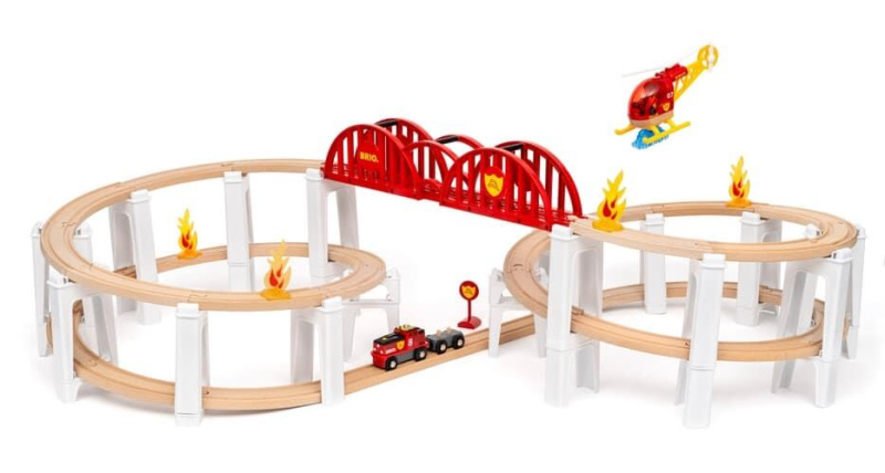 Brio Herní sety 36114 Vlaková sada megaspirála