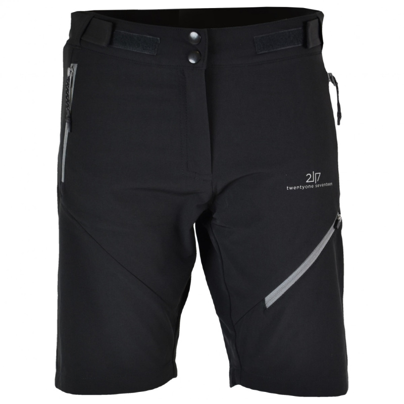 2117 of Sweden 2117 SANDHEM Pánské outdoorové  kraťasy ECO, Černá Velikost: XL
