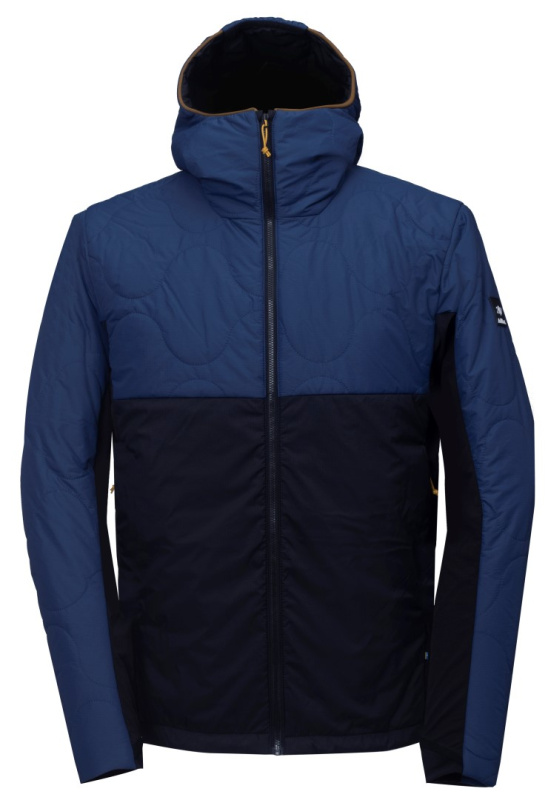 2117 of Sweden 2117 ROXTUNA Pánská hybridní bunda Wool & ECO, navy modrá Velikost: XL