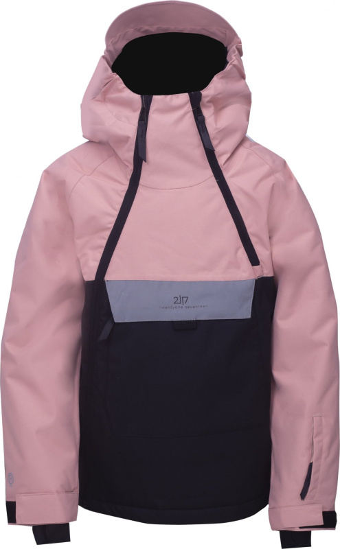 Dětský lyžařský anorak 2117 Lillhem Eco 2L růžová Velikost: 140