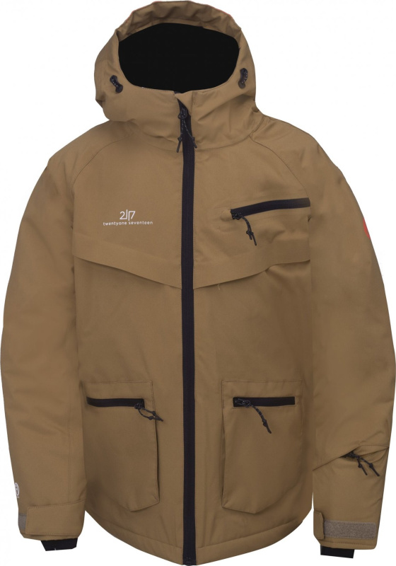 Dětská lyžařská bunda 2117 Isfall 22 - Eco 2L béžová Velikost: 128