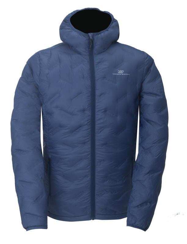 2117 of Sweden 2117 ISABO Pánská lehká péřová bunda ECO, Navy modrá Velikost: XXL