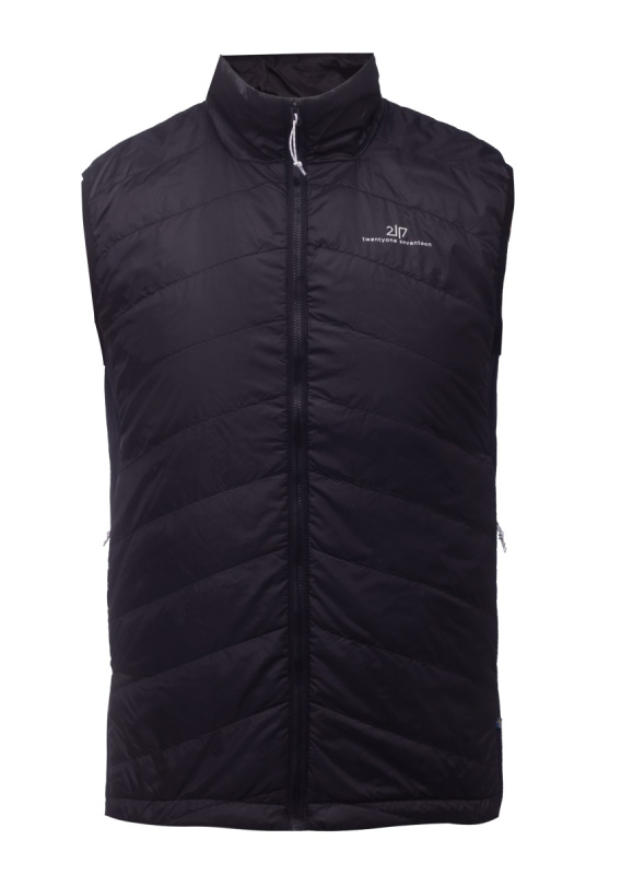 Pánská hybridní vesta 2117 of Sweden Kruppa černá Velikost: XXL