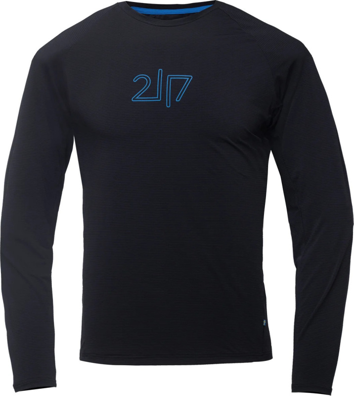 Pánské funkční triko s dlouhým rukávem 2117 of Sweden Alken černá Velikost: XXL