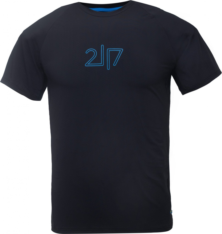 Pánské funkční triko s krátkým rukávem 2117 of Sweden Alken černá Velikost: L