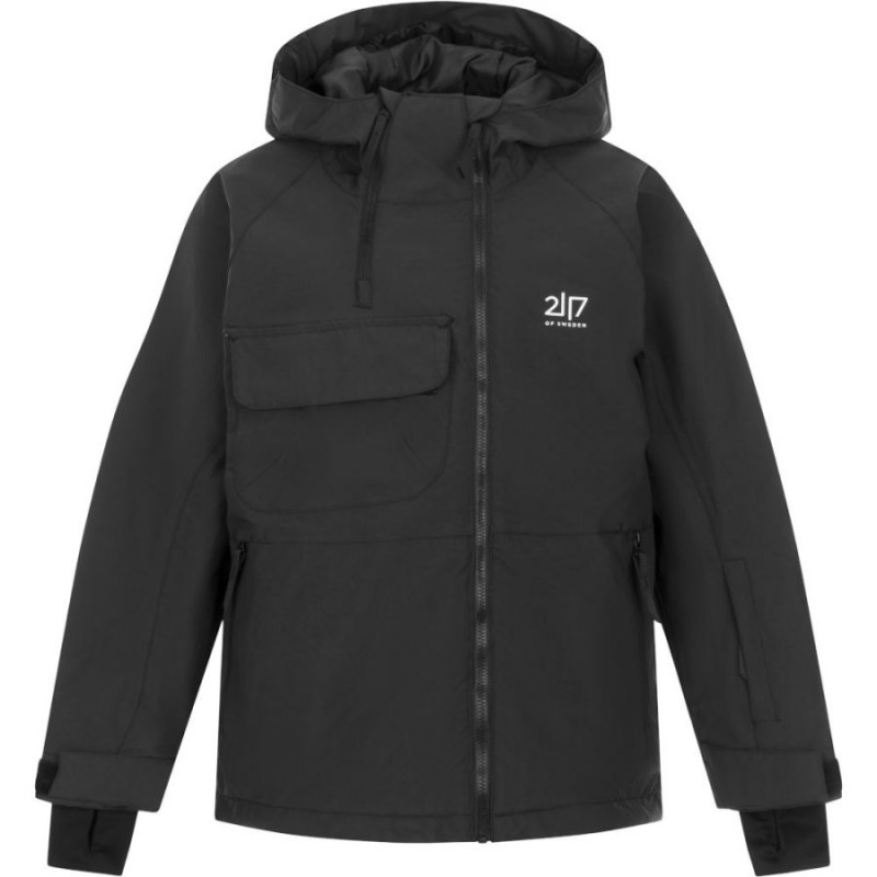 2117 of Sweden Kidden, lyžařská bunda, junior, černá