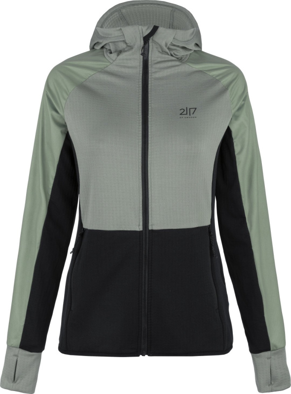 Dámská hybridní bunda 2117 of Sweden Vibo zelená Velikost: S