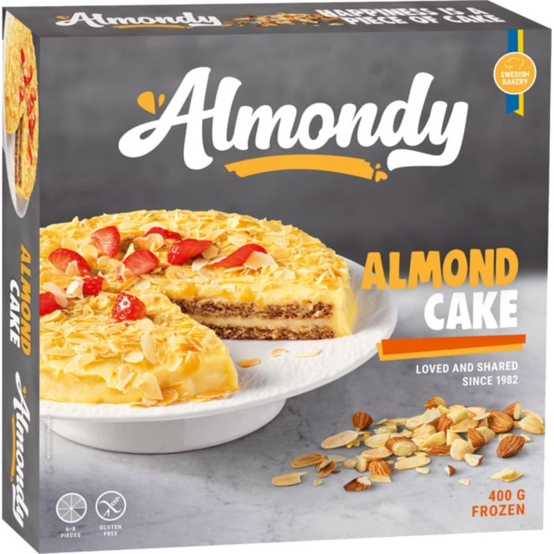 Almondy Cake original mandlový dort