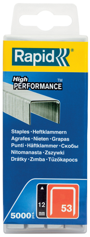 Spony Rapid High Performance 53 11,3×12×0,7 mm 5 000 ks