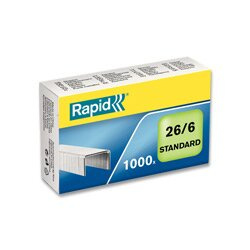 Drátky Rapid Standard 26/6, 1000 ks