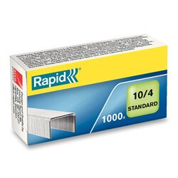Drátky do sešívaček Rapid Standard 10/4, 1000 ks