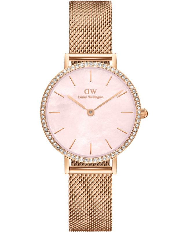 Daniel Wellington DW00100663 Petite Lumine Bezel Melrose Pink 28mm 3ATM