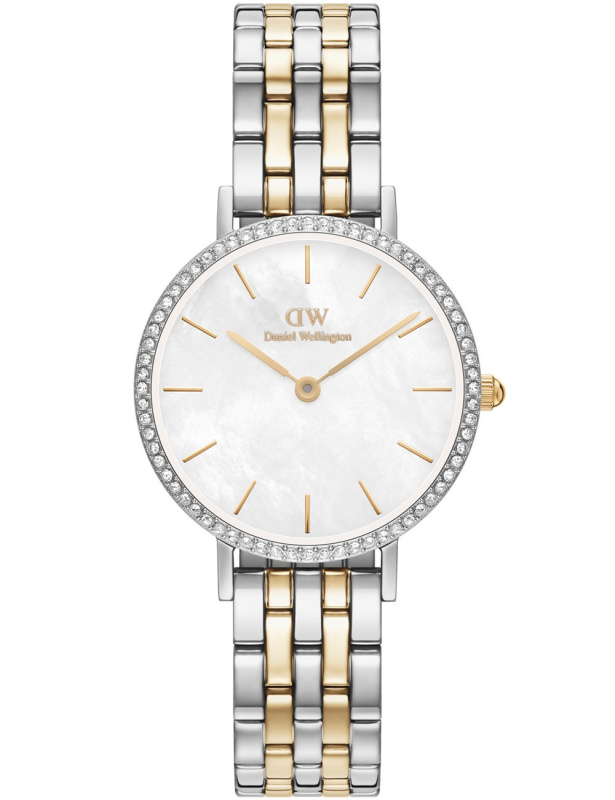 Daniel Wellington DW00100665 Petite Lumine Bezel 5-Link Two-Tone 28mm 3ATM