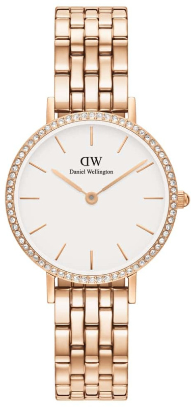 Daniel Wellington DW00100666 Petite Lumine Bezel 5-Link Melrose 28mm 3ATM