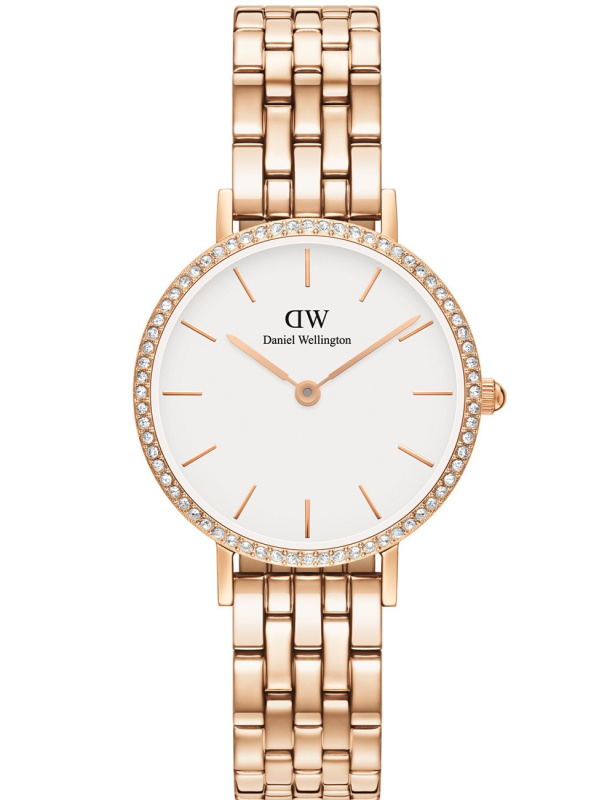 Daniel Wellington DW00100666 Petite Lumine Bezel 5-Link Melrose 28mm 3ATM
