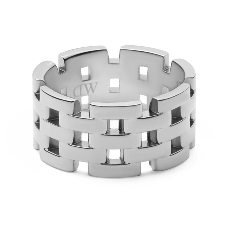 Daniel Wellington Designový ocelový prsten 5-Link DW0040103 54 mm