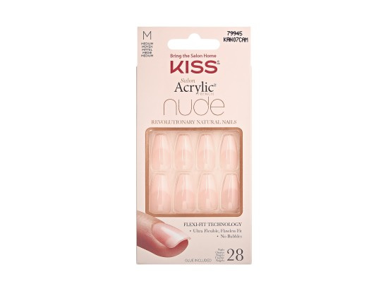 KISS Sada umělé nehty Acrylic Nude