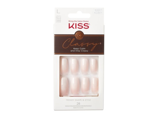 KISS Classy Nails Be-you-tiful umělé nehty Long 28 ks