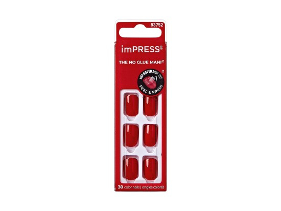 KISS ImPRESS umělé nehty Reddy or Not