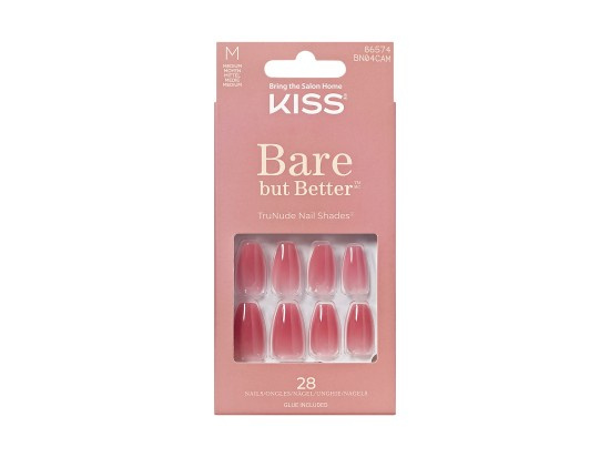 KISS Bare But Better Medium umělé nehty 28 ks